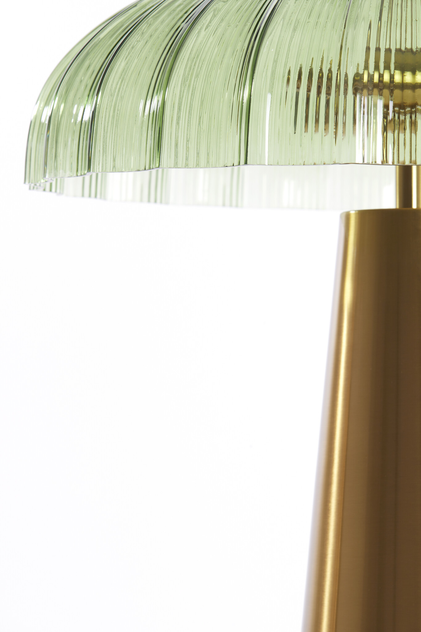 Light & Living - Tafellamp FUNGO - Ø40x51cm - Groen