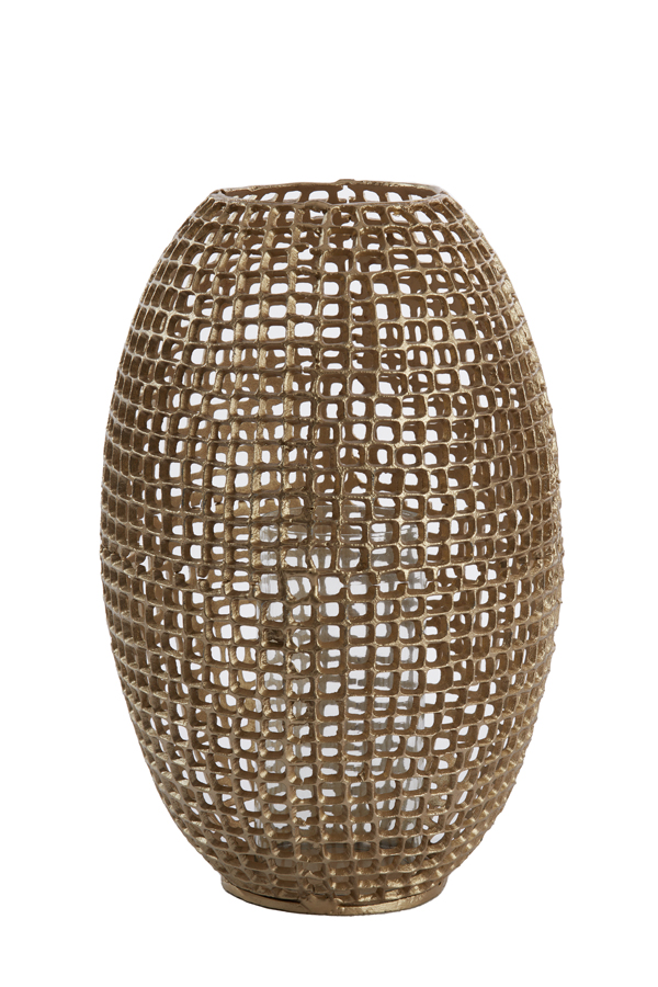 Light & Living - Windlicht MARCIO - Ø31x50cm - Goud