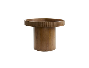 Light & Living - Bijzettafel KALOMO - Ø60x44cm - Bruin