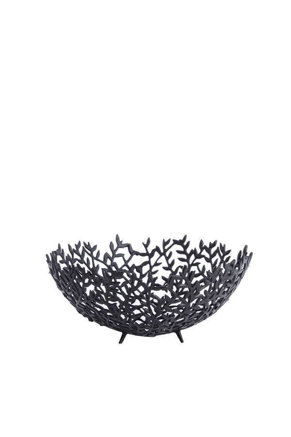 Light & Living - Schaal FAMARA - Ø38x16cm - Zwart