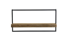 Light & Living - Wandplank MADDISON - 60x15x30cm - Bruin