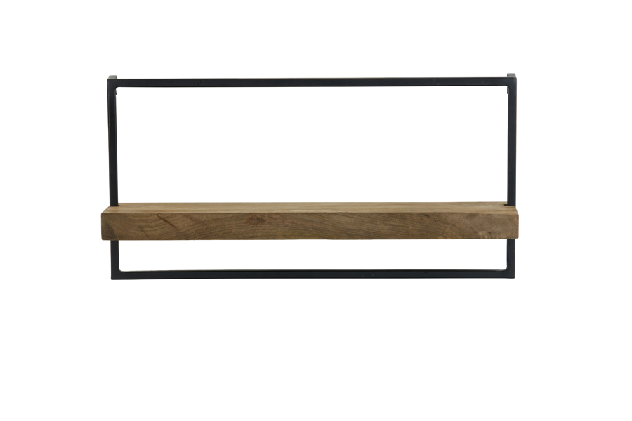 Light & Living - Wandplank MADDISON - 60x15x30cm - Bruin
