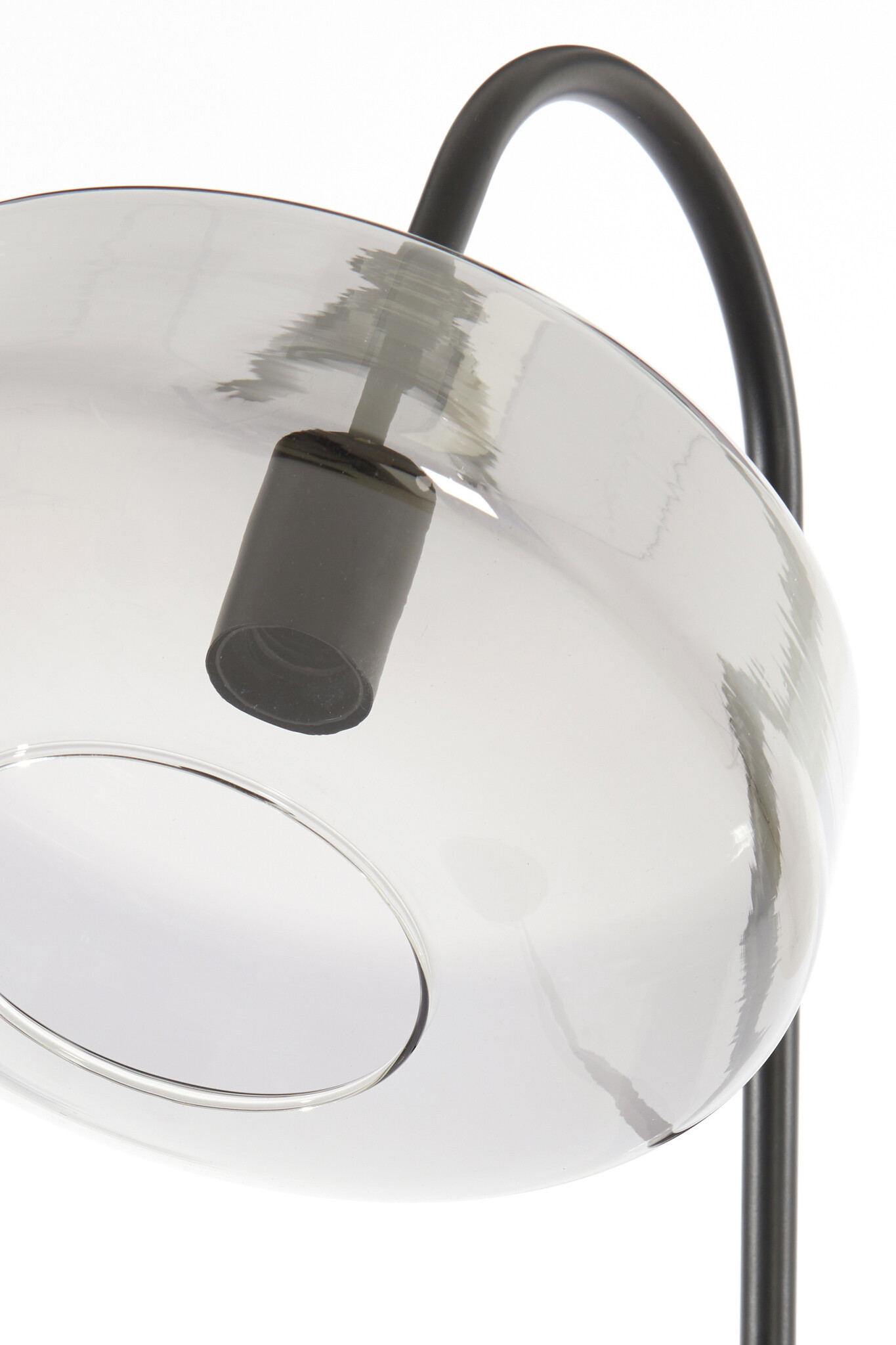 Light & Living - Vloerlamp SOLNA - 45x29.5x160cm - Zwart