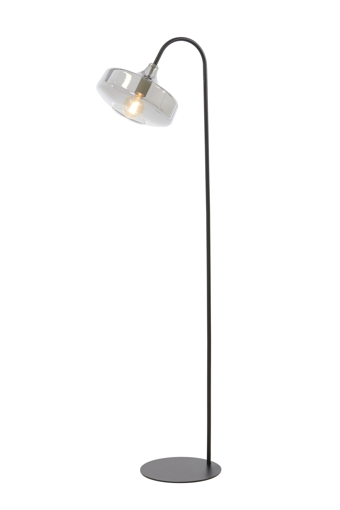 Light & Living - Vloerlamp SOLNA - 45x29.5x160cm - Zwart
