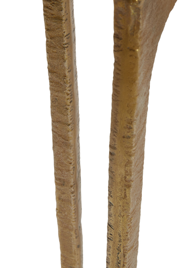 Light & Living - Salontafel KANAE - Ø76x44cm - Bruin - Set van 2