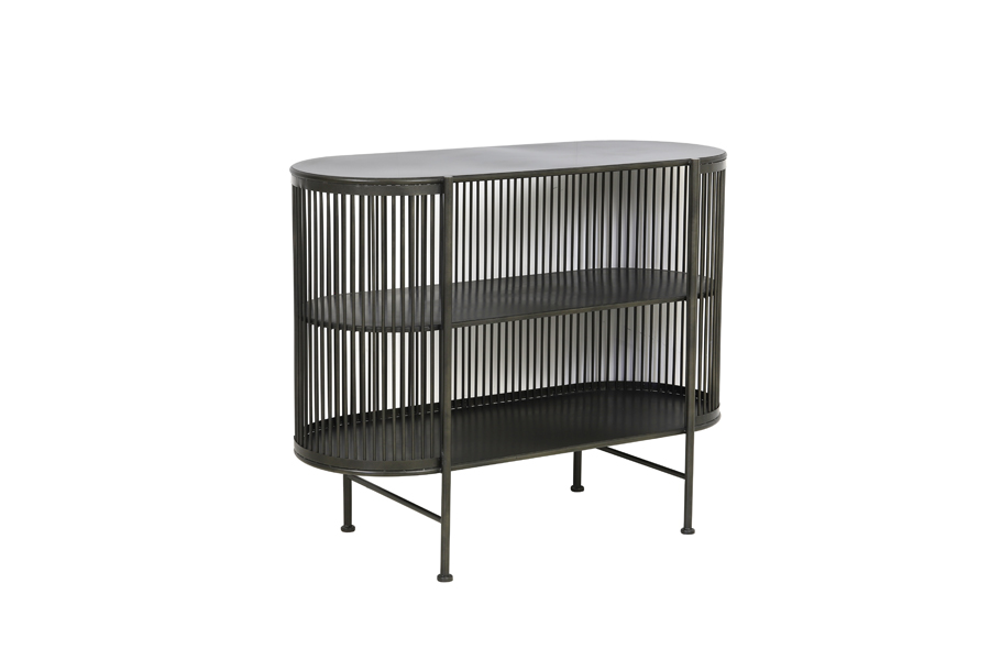 Light & Living - Kast YINTHE - 40x100x80cm - Zwart