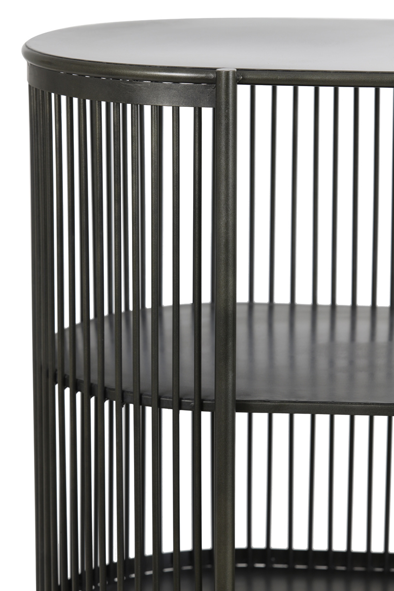 Light & Living - Kast YINTHE - 40x100x80cm - Zwart