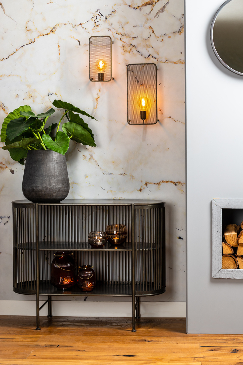 Light & Living - Kast YINTHE - 40x100x80cm - Zwart