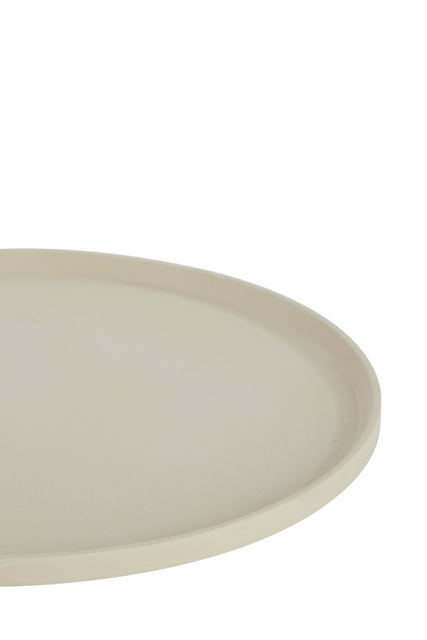 Light & Living - Schaal MAES - Ø40x1.5cm - Wit