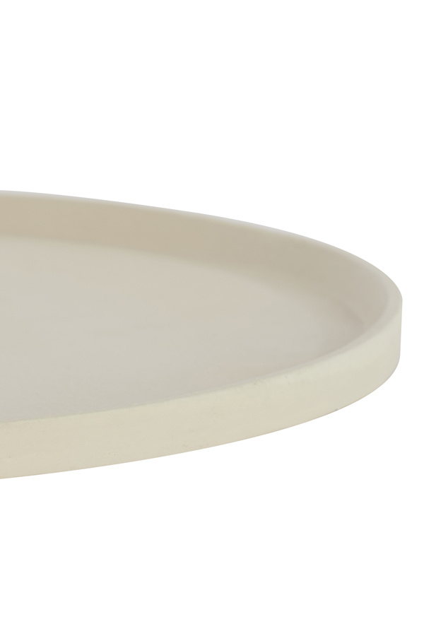 Light & Living - Schaal MAES - Ø40x1.5cm - Wit