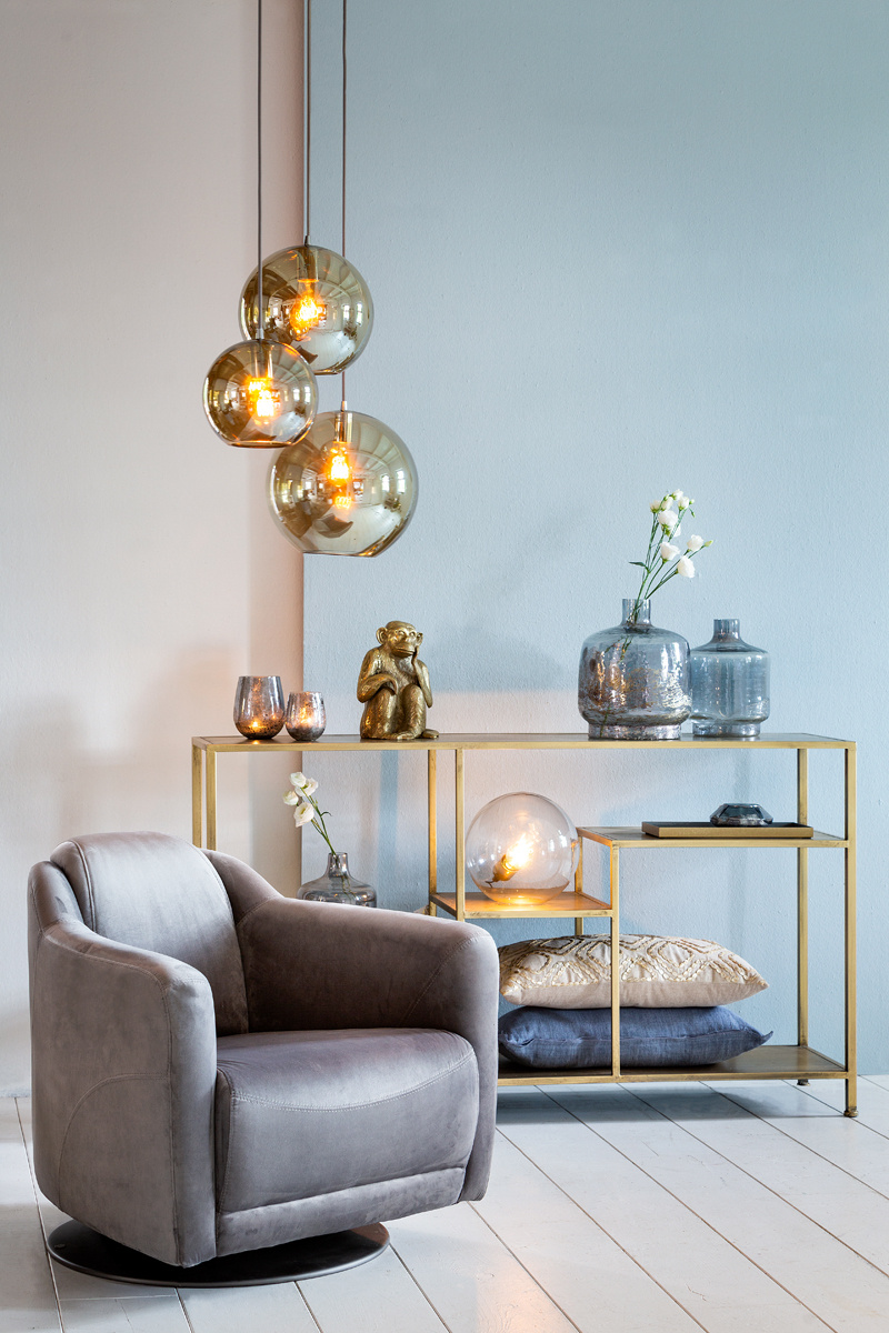 Light & Living - Side YLAYA - 140x35x80cm - Goud