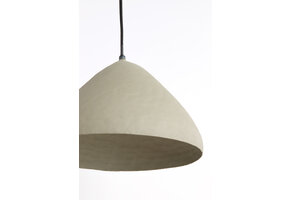 Light & Living - Hanglamp ELIMO - Ø25x15cm - Grijs