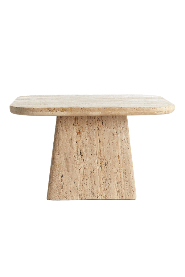 Light & Living - Salontafel KEPAMI - Ø60x36cm - Bruin