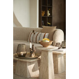 Light & Living - Salontafel KEPAMI - Ø60x36cm - Bruin