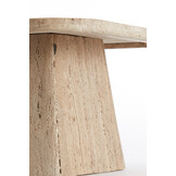 Light & Living - Salontafel KEPAMI - Ø60x36cm - Bruin