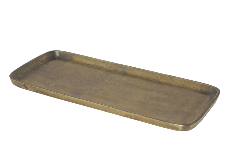 Light & Living - Schaal LARS - 41x17.5x2cm - Brons
