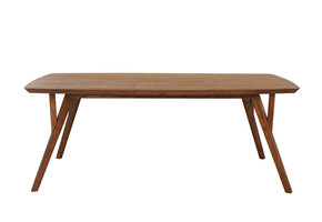 Light & Living - Eettafel QUENZA - 200x100x76cm - Bruin