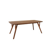 Light & Living - Eettafel QUENZA - 200x100x76cm - Bruin