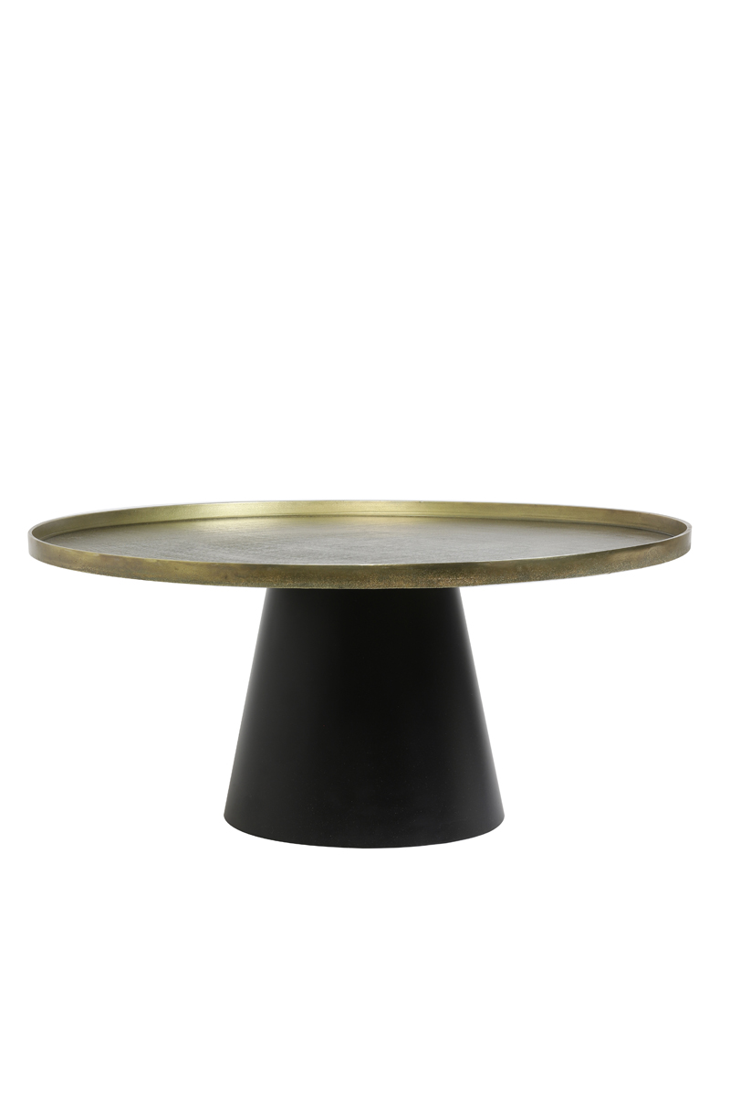 Light & Living - Salontafel POPETA - Ø75x35cm - Brons