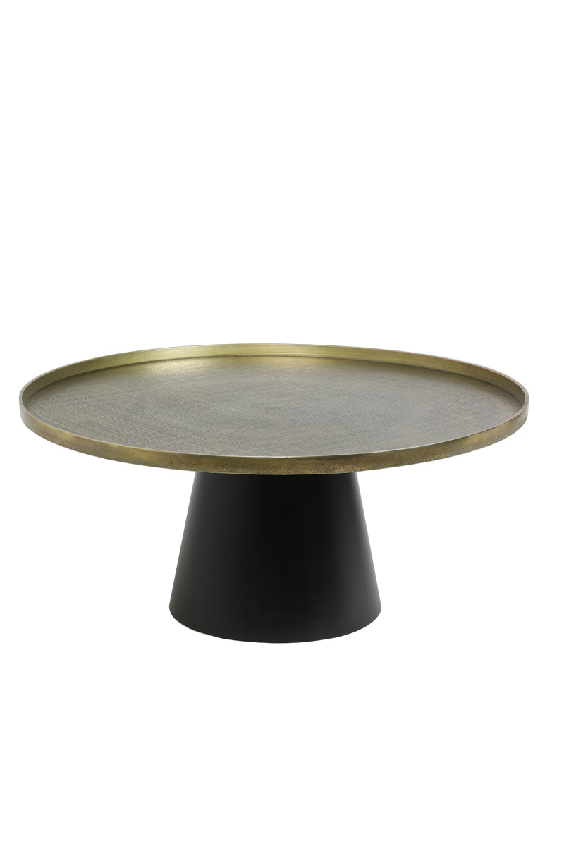 Light & Living - Salontafel POPETA - Ø75x35cm - Brons