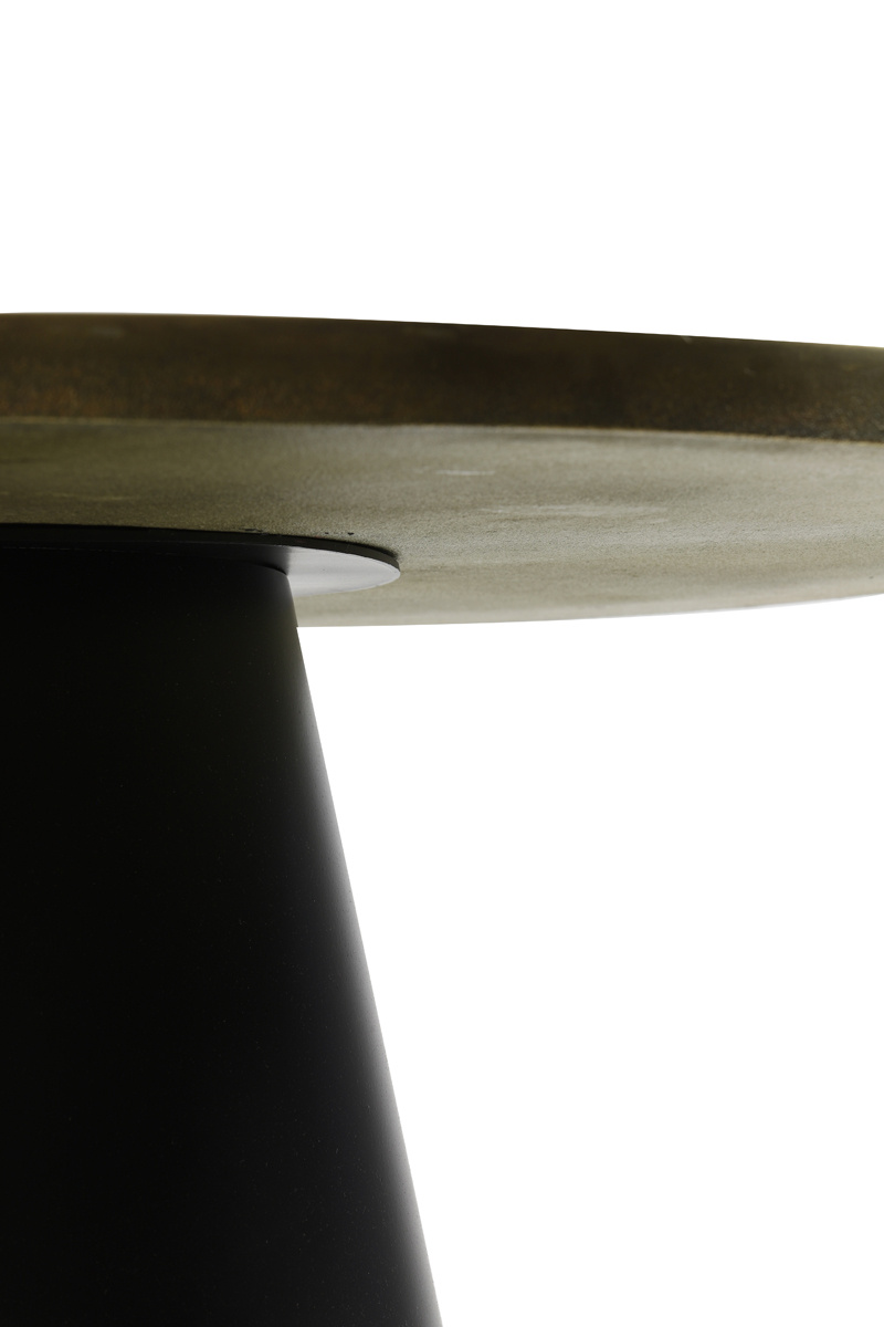 Light & Living - Salontafel POPETA - Ø75x35cm - Brons