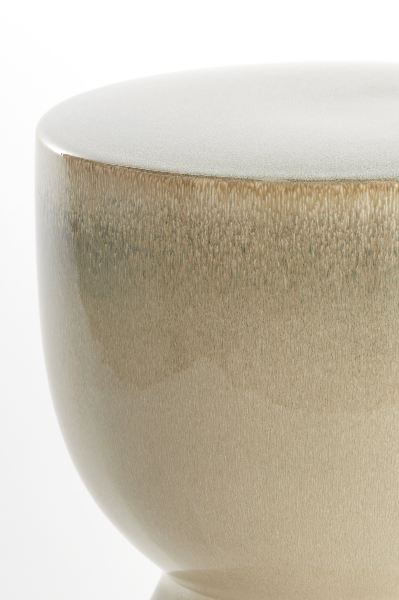 Light & Living - Bijzettafel FINCA - Ø28.5x42cm - Wit