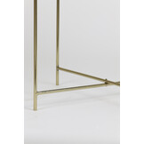 Light & Living - Bijzettafel BESOT - Ø52x50cm - Bruin - Set van 2