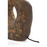 Light & Living - Lampvoet TARUGI - 27x8.5x40cm - Bruin