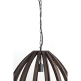 Light & Living - Hanglamp BARSIA - Ø40x42cm - Bruin