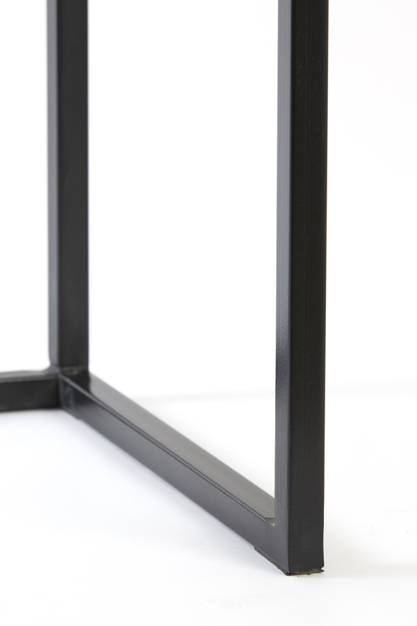 Light & Living - Side BRYSON - 120x40x82cm - Bruin - Set van 2