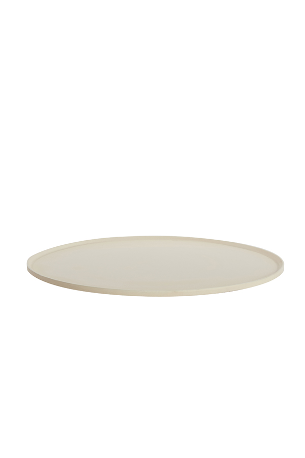 Light & Living - Schaal MAES - Ø60x1.5cm - Wit