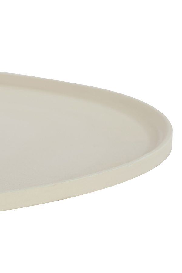 Light & Living - Schaal MAES - Ø60x1.5cm - Crème