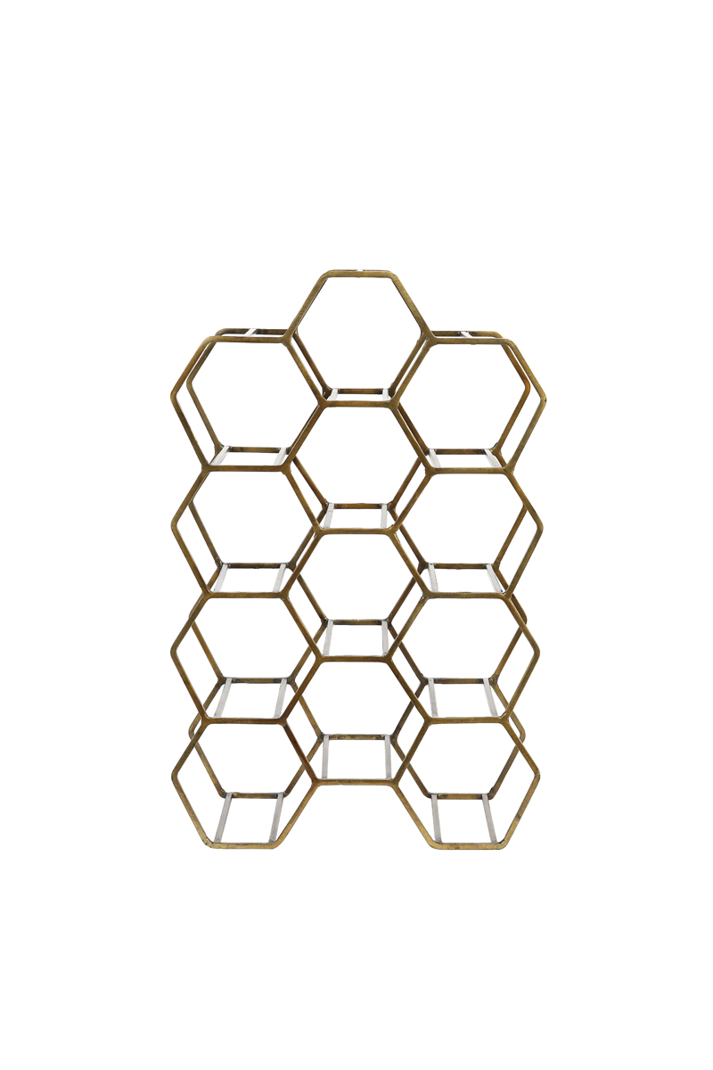 Light & Living - Wijnrek SALBRIS - 30x18x46cm - Brons