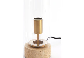 Light & Living - Tafellamp RYLANO - Ø12x47cm - Helder