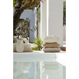 Light & Living - Pot FACE - 21x18x36cm - Wit