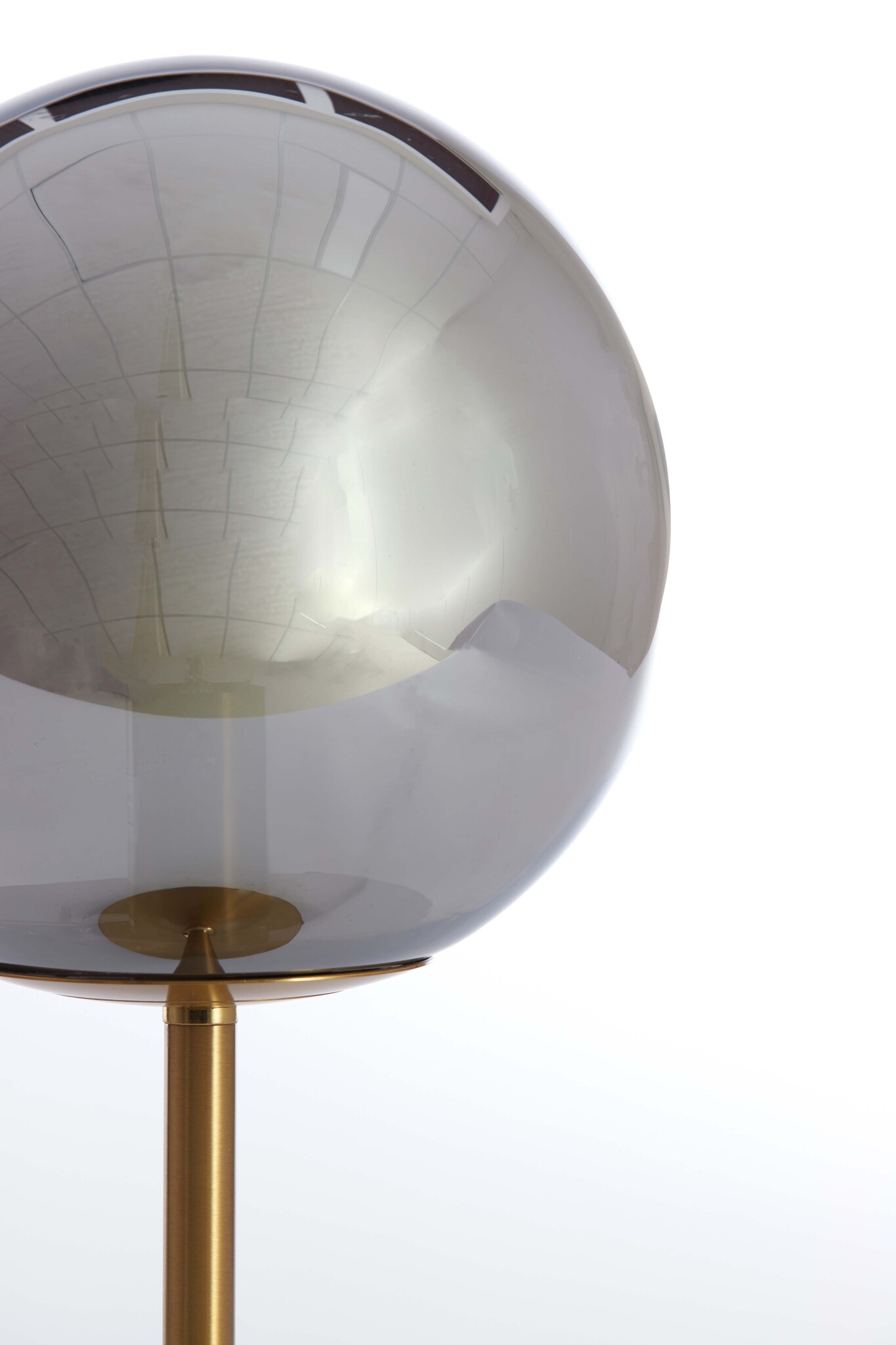 Light & Living - Tafellamp MEDINA - Ø20x43cm - Grijs