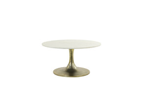 Light & Living - Salontafel RICKERD - Ø76x36cm - Wit