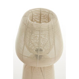 Light & Living - Tafellamp ABOSO - Ø24x54cm - Wit