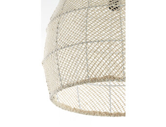 Light & Living - Hanglamp MAKASSAR - Ø42x42cm - Wit