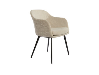 Light & Living - Eetkamerstoel LEONE - 59x58.5x82cm - Bruin - Set van 2