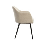 Light & Living - Eetkamerstoel LEONE - 59x58.5x82cm - Bruin - Set van 2