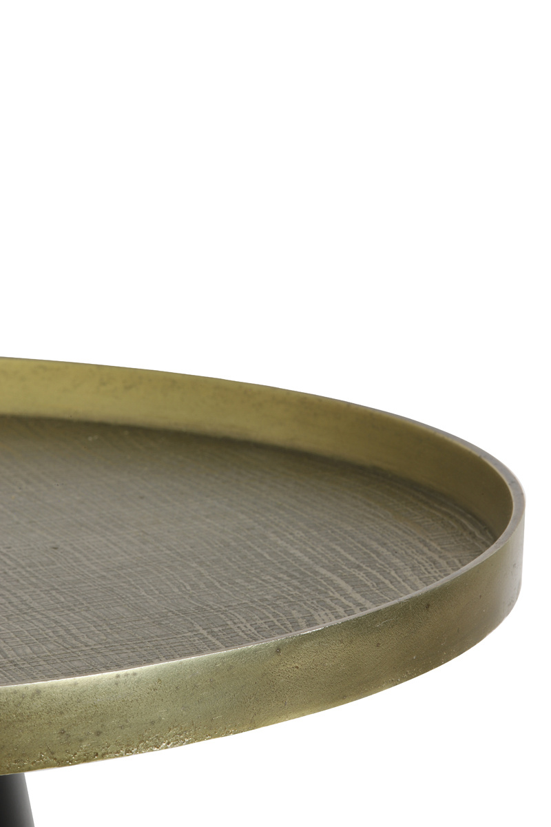 Light & Living - Salontafel POPETA - Ø60x44cm - Brons