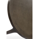 Light & Living - Salontafel TOBIAS - Ø75x44cm - Bruin - Set van 2