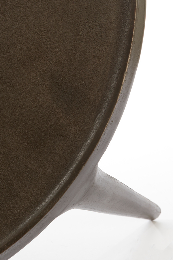 Light & Living - Salontafel TOBIAS - Ø75x44cm - Bruin - Set van 2