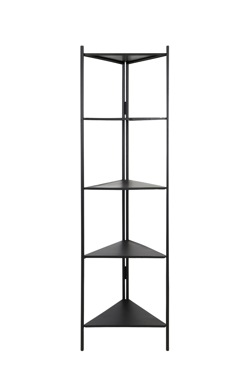 Light & Living - Kast DISPLAY - 58.5x41x200cm - Zwart