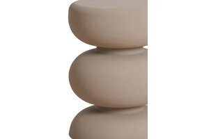 Light & Living - Bijzettafel KOBODO - Ø35x46cm - Wit