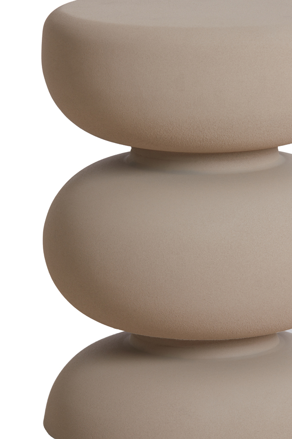 Light & Living - Bijzettafel KOBODO - Ø35x46cm - Wit