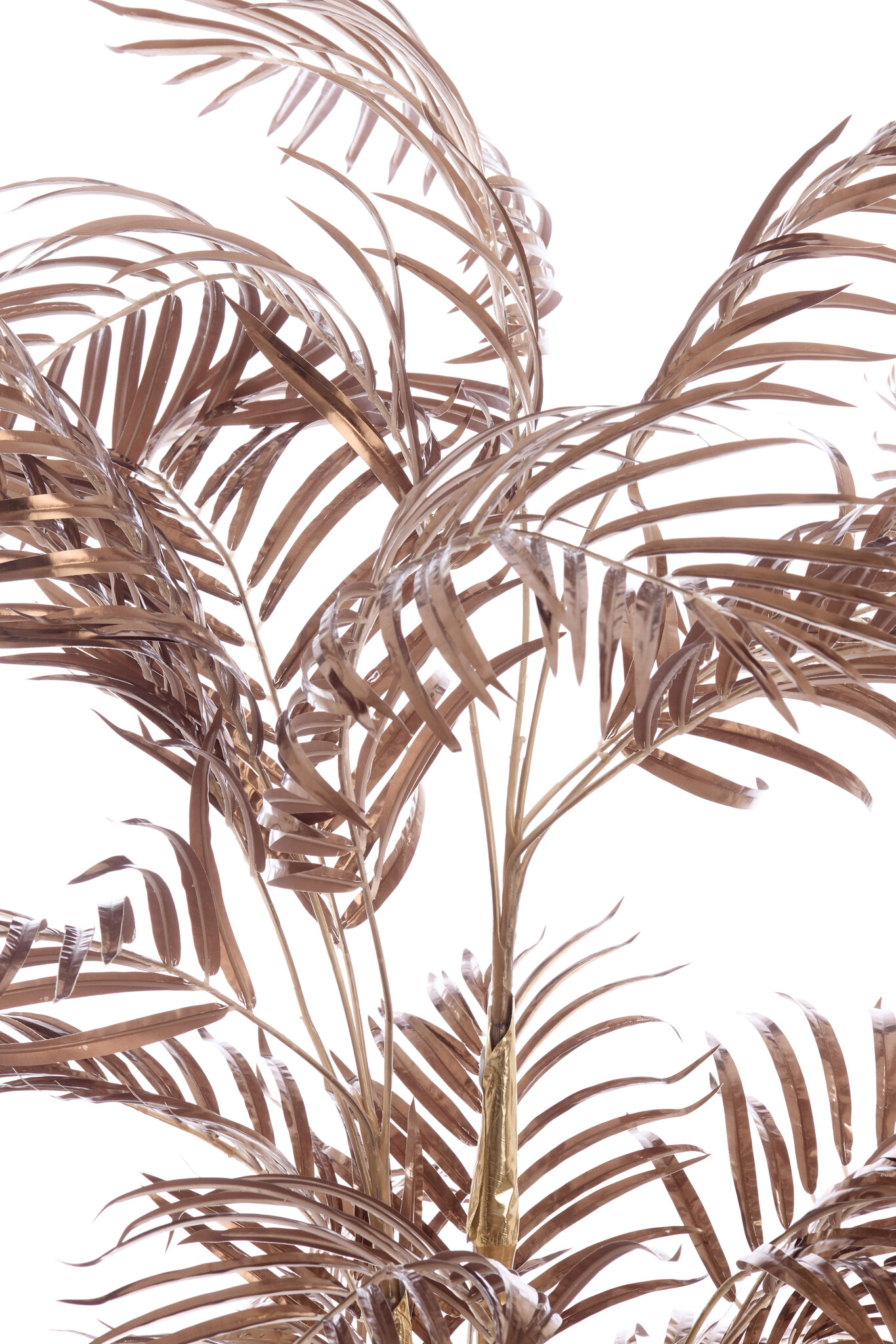 Light & Living - Kunstplant PALM - 135x145x135cm - Brons