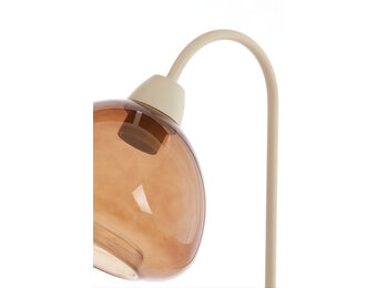 Light & Living - Tafellamp BISHO - Ø20x60cm - Bruin