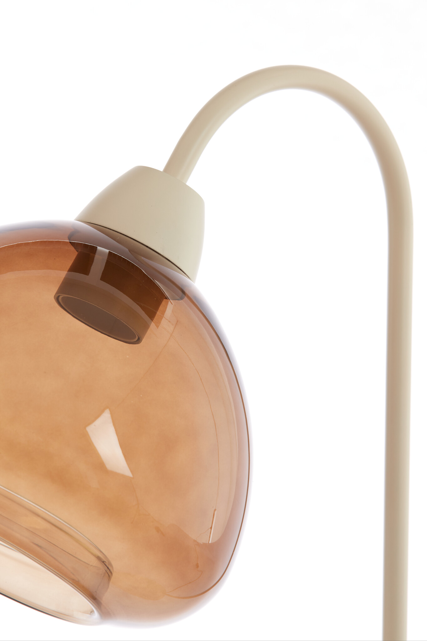 Light & Living - Tafellamp BISHO - Ø20x60cm - Bruin